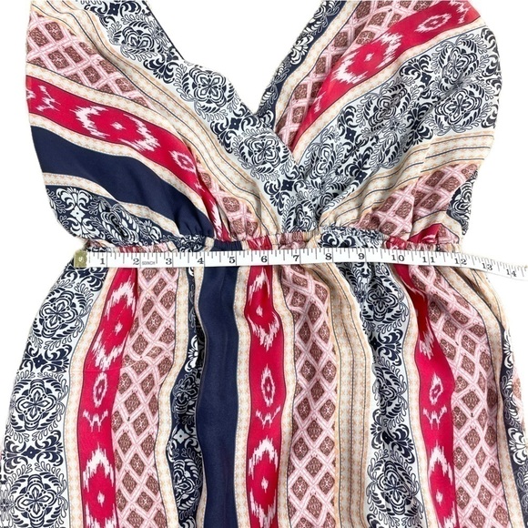 Xhiliration Maxi Dress Halter Top, Lined Size Medium - Picture 3 of 7